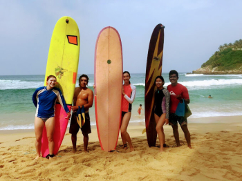 Queonda surf lessons, Clases de Surf Puerto Escondido